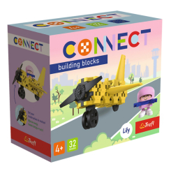 Конструктори з унікальними деталями - Конструктор Trefl Connect Літак 32 елемента (62042) Конструктори з унікальними деталями - Конструктор Trefl Connect Літак 32 елемента (62042)
