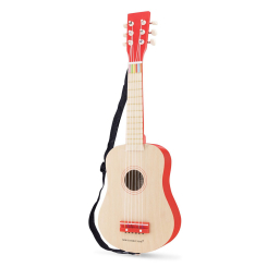 Музыкальные инструменты - Музыкальный инструмент New Classic Toys Гитара делюкс красная (10300)