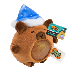 Антистресс игрушки - Игрушка-антистресс YabbaDabba Капибара с блестками в голубой шляпке (YD2501/3)