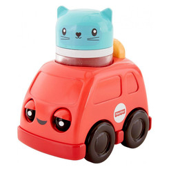 Машинки для малышей - Развивающая игрушка Fisher-Price Зверята на машинках Машинка (FVC74/FNV39)