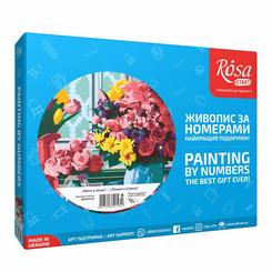 Товари для малювання - Картина за номерами Rosa Start Квіти у вазах 35 x 45 см (N00013572)