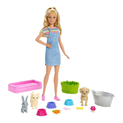Игрушечные наборы - Набор Barbie Купай и играй (FXH11)