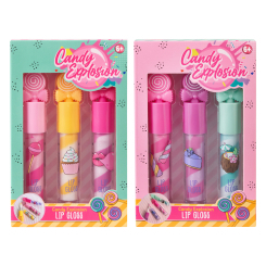 Косметика - Набор блесков для губ Creat it! Candy Леденцы в ассортименте (84809) Косметика - Набор блесков для губ Creat it! Candy Леденцы в ассортименте (84809)