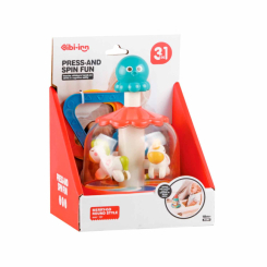 Розвивальні іграшки - Дзиґа-карусель Bibi-inn в асортименті (6235)