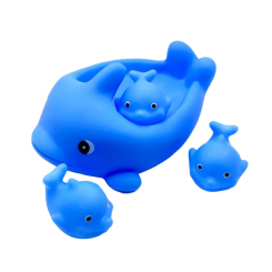 Іграшки для ванни - Набір для купання Bibi Toys Кит (760899BT)