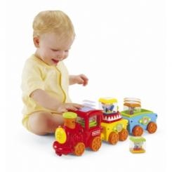 Залізниці та потяги - Іграшка для малюка Чудо-паровозик Fisher-Price (С0129)