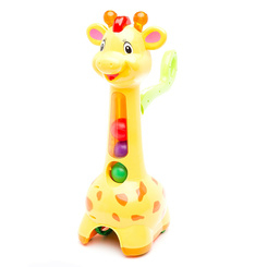Машинки для малышей - Каталка Kiddieland Нарядный жираф (052365)