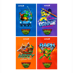 Канцтовари - Блокнот Kite Ninja Turtles A6 в асортименті (NT25-195) Канцтовари - Блокнот Kite Ninja Turtles A6 в асортименті (NT25-195)