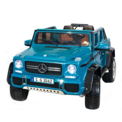 Дитячий транспорт - Дитячий електромобіль Kidsauto Mercedes-Benz Maybach G650 AMG синій (G650/G650-2)