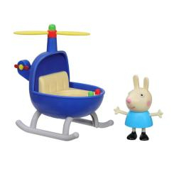 Фигурки персонажей - Игровой набор Peppa Pig Вертолет Ребекки (F2742)