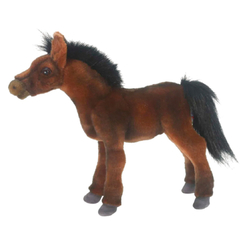 Мягкие животные - Мягкая игрушка Hansa Лошадь чистокровная 28 см (4806021954706)