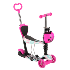 Самокати - Самокат Країна Іграшок 5 в 1 рожевий (SC20482/4)