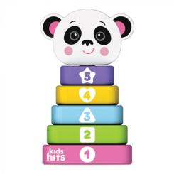 Развивающие игрушки -  Деревянная игрушка Kids Hits Пирамидка Панда (KH20/012)