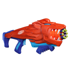 Помповое оружие - Бластер Nerf LionFury (F8646) Помповое оружие - Бластер Nerf LionFury (F8646)