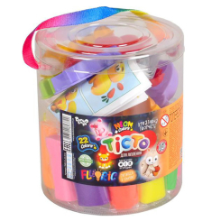 Наборы для лепки - Тесто для лепки Danko toys Fluoric 22 цвета (TMD-FL-22-01U) Наборы для лепки - Тесто для лепки Danko toys Fluoric 22 цвета (TMD-FL-22-01U)