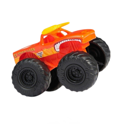 Транспорт и спецтехника - ​Автомодель Monster Jam оранжевая с черными колесами (6073653/4)