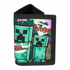 Пенали та гаманці - Гаманець J!NX Minecraft Підземний Стів з відділенням для монет (JINX-8208)