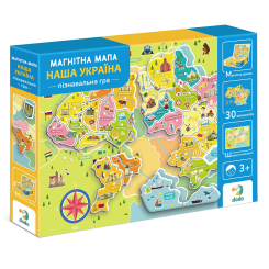 Обучающие игрушки - Магнитная карта Dodo Наша Украина (200268)