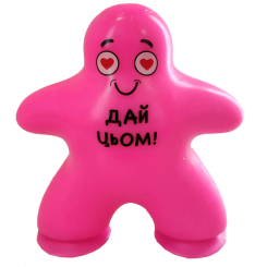 Антистрес іграшки - Стретч-антистрес Monster Gum Крутий заміс Прилипало рожевий (CKS-10800/4)