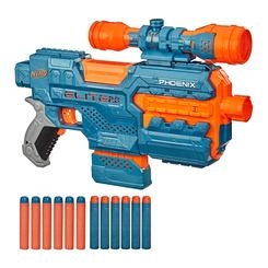 Помпова зброя - Бластер іграшковий Nerf Elite 2.0 Phoenix CS 6 (E9961)