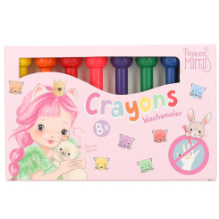 Канцтовари - Воскові олівці Princess Mimi 8 шт (0412274)