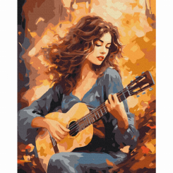 Товари для малювання - Картина за номерами Brushme Осіння балада (BS53787)