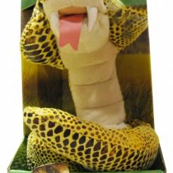 М'які тварини - Інтерактивна м’яка іграшка Королівська кобра Animal Planet (АР86375)