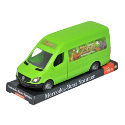 Транспорт и спецтехника - Автомобиль Tigres Mercedes-Benz Sprinter грузовой зелёный (39715)