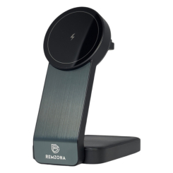 Павербанки - Зарядное устройство беспроводное Remzona Bendy 15W (WCH-03BK)
