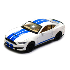 Транспорт и спецтехника - Автомодель Автопром Ford Shelby GT350 белая 1:32 (68441/68441-3)