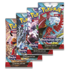 Настільні ігри - Настільна гра Pokemon SV04 Paradox Rift Booster бустер пак в асортименті (187-85725)