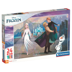 Пазлы - Пазл Clementoni Maxi Frozen 24 элемента (24242) Пазлы - Пазл Clementoni Maxi Frozen 24 элемента (24242)