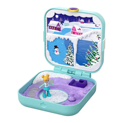 Ляльки - Набір Polly Pocket Секретні містечка Зимова казка (GDK76/GDL85)
