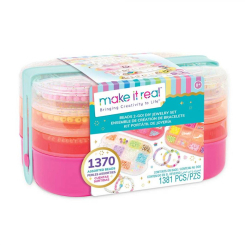 Наборы для творчества - Набор для изготовления браслетов Make it Real Возьми с собой (MR1710)