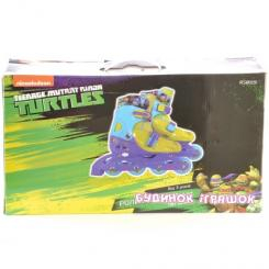 Ролики детские - Ролики Disney Turtles колеса PVC р. 30-33 (RS0119)