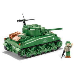 Конструктори з унікальними деталями - Конструктор COBI Company of Heroes 3 Танк M4 Шерман 615 деталей (COBI-3044)