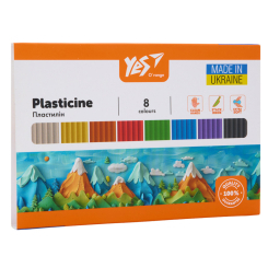 Наборы для лепки - Пластилин Yes Orange Line 8 цветов (540687)
