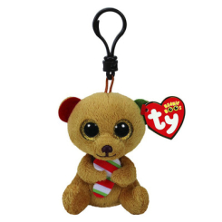Брелоки - Мягкая игрушка-брелок TY Beanie Boo's Медвежья Белла 12 см (35203)