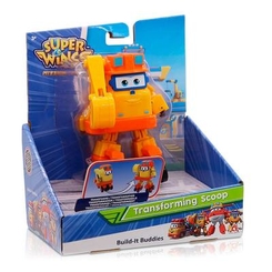 Фігурки персонажів - Трансформер Super wings Скуп будівельник (EU730213)