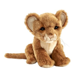 Мягкие животные - Мягкая игрушка Hansa Лев коричневый 17 см (7290)