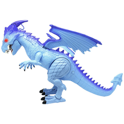 Фигурки животных - Игровая фигурка DRAGON-I Mighty Megasaur Дракон дышащий льдом (80074)
