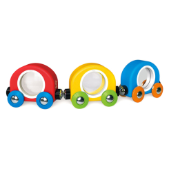 Железные дороги и поезда - Деревянный поезд Hape Взгляни-ка (E3805)