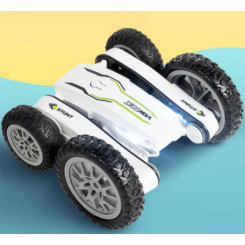 Радиоуправляемые модели - Машинка трюковая перевертыш вездеход с пультом радио управления YG Toys Белый (2008305445)