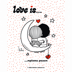 Аксессуары для праздников - Открытка Перо Love Is… в ассортименте (700007)
