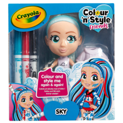Товари для малювання - Набір для творчості Crayola Colour n Style Скай (918938.005)