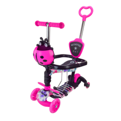 Самокати - Самокат Країна Іграшок 5 в 1 рожевий (SC2502/3)