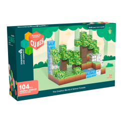 Магнитные конструкторы - Конструктор My World Магнитные блоки 104 детали (CJ-4832565)