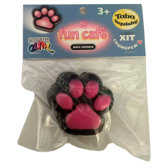 Антистресс игрушки - ​Игрушка-антистресс Monster Gum Fun Cafe Taba Мяу-лапка в ассортименте (T26183)