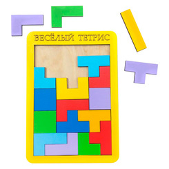 Розвивальні іграшки - Гра-головоломка Little Panda Маленький тетріс (4823720032658)