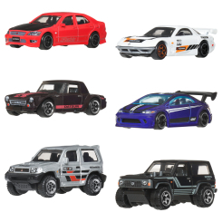 Автомодели - Набор автомобилей Hot Wheels Дорогами Японии (JLB23)